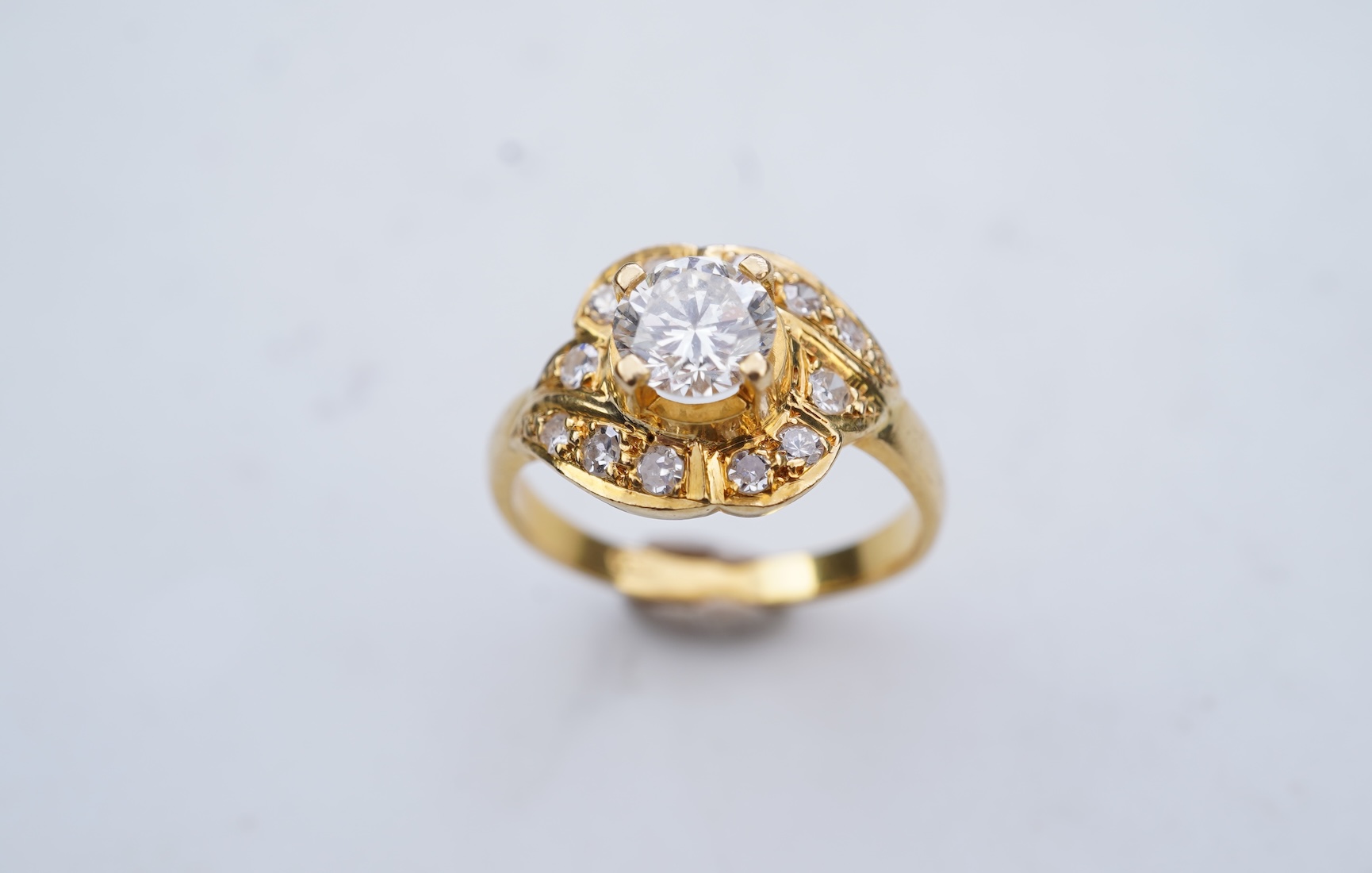 A diamond ring